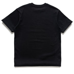 Purple Brand Crystal Slanted Script Tee - Black