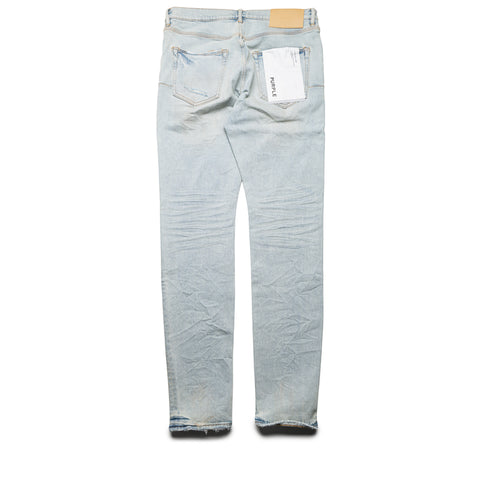 Purple Brand Low Rise Skinny Leg Fade Distressed Jean - Light Indigo