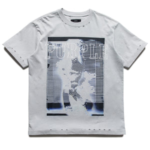 Purple Brand Heavyweight Jersey Tee - Grey