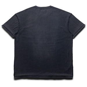 Purple Brand Arched Wordmark Tee - Black