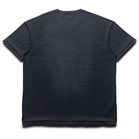 Purple Brand Arched Wordmark Tee - Black