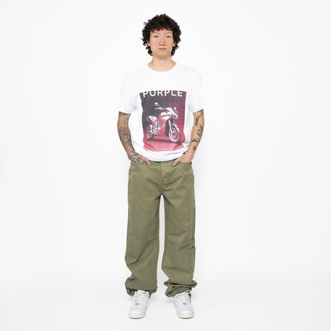 Purple Brand Woven 7 Pocket Pants - Green