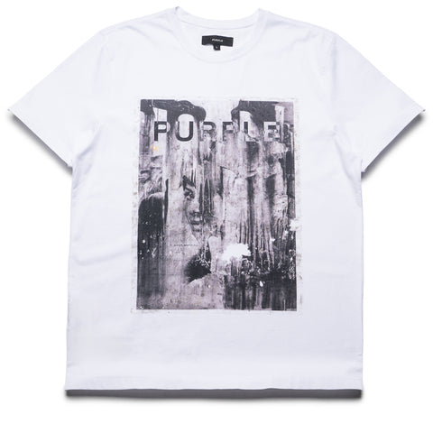 Purple Brand Parking Lot Tee - White