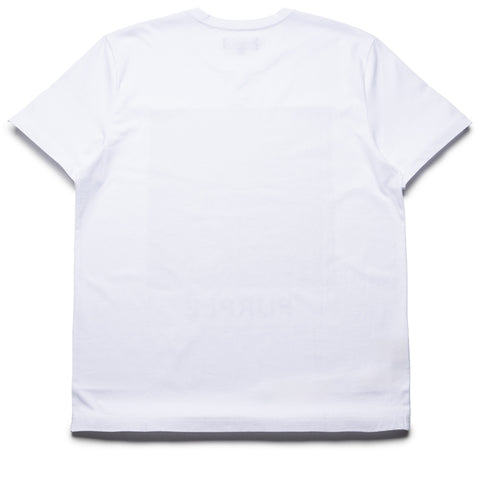 Purple Brand Speed Tee - White
