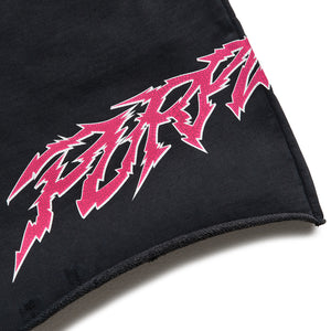 Purple Brand Slasher Shorts - Black