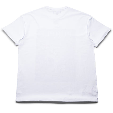 Purple Brand Textured Inside Out Tee - White