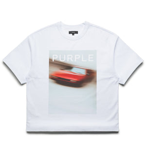 Purple Brand Tunnel Vision Tee - White