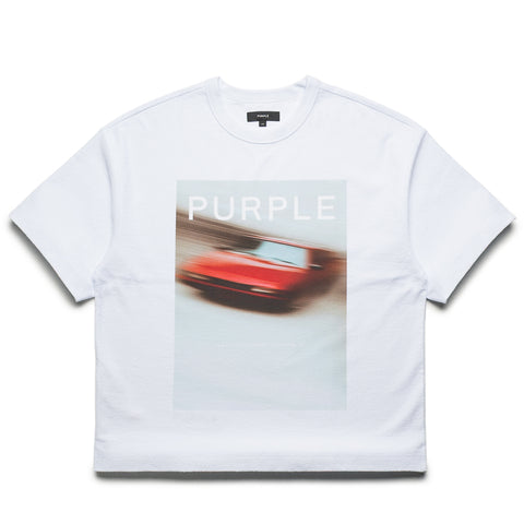 Purple Brand Tunnel Vision Tee - White