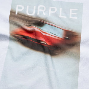 Purple Brand Tunnel Vision Tee - White