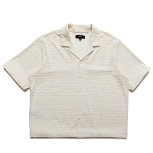 Purple Brand Jacquard Terry Shirt - Off White