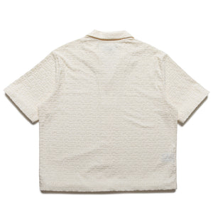Purple Brand Jacquard Terry Shirt - Off White