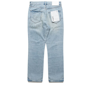 Purple Brand Mid Rise Straight Leg Mechanic Dirty Jean - Light Indigo