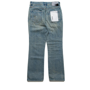 Purple Brand Mid Rise Bootcut Leg Vintage Green Cast Jean - Mid Indigo