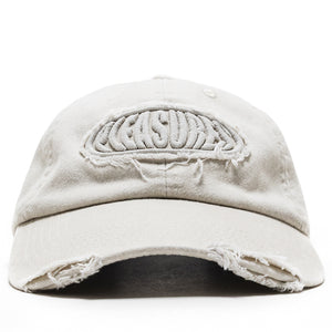 Pleasures Bubble Rip Strapback - Vintage White