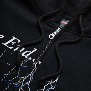Pleasures End Times Zip Hoodie - Black
