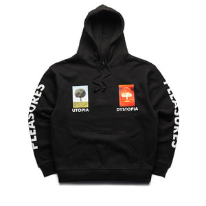 Pleasures Somewhere Hoodie - Black