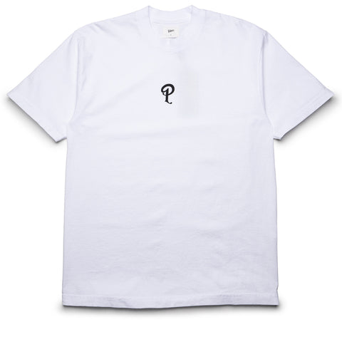 Politics Center P Logo Tee - White