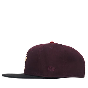 New Era x Politics Houston Astros 59FIFTY Fitted - Maroon/Black