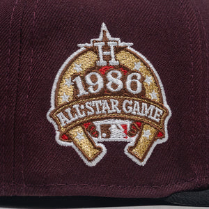 New Era x Politics Houston Astros 59FIFTY Fitted - Maroon/Black