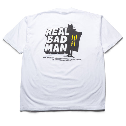 Real Bad Man Classic Tee - White