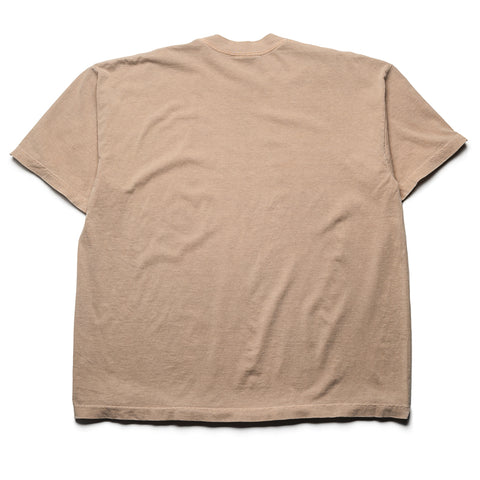 Real Bad Man Warning Tee - Beige