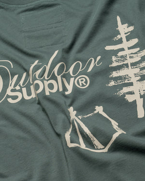 RC Outdoor Supply Script Tee - Foliage