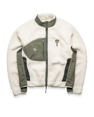 RC Outdoor Supply Sequoia Fleece Jacket - Cream/Moss