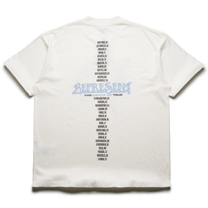 Represent Golden Tour Tee - Flat White