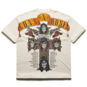 Guns N' Roses x Represent Tour Tee - Flat White