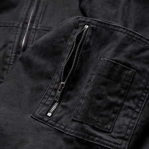 Represent Hooded Bomber - Washed Black