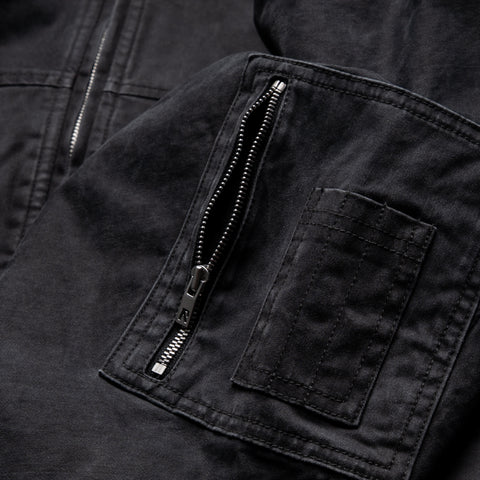 Represent Hooded Bomber - Washed Black
