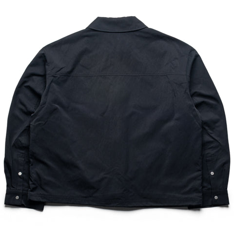Represent Nylon Overshirt - Jet Black