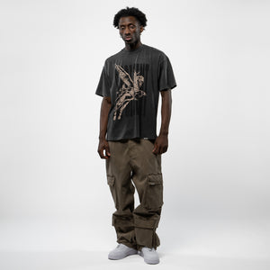Represent Spirits Mascot Tee - Aged Black