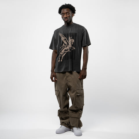 Represent Spirits Mascot Tee - Aged Black