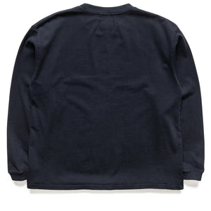Rhude Youth Of America L/S Tee - Vintage Black/White