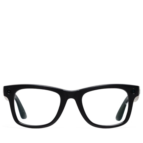 Ray-Ban Meta Wayfarer (Size 53) - Matte Black/Transitions Grey