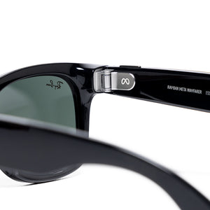 Ray-Ban Meta Wayfarer - Shiny Black/G15 Green