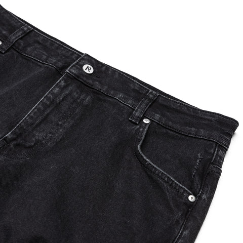 Represent R2 Straight Leg Denim Pants - Black