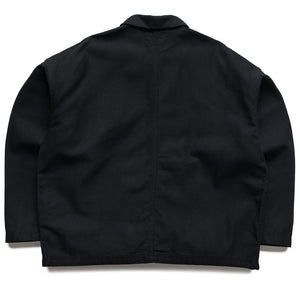 Stussy Canvas Work Overshirt - Black