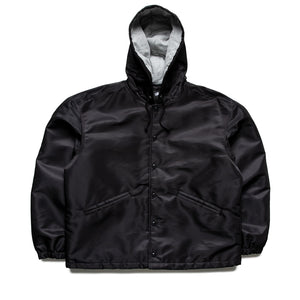 Stussy Hooded Coaches Jacket - Black