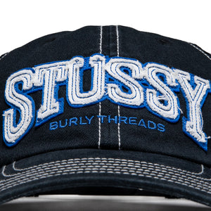 Stussy MD Burly Threads Trucker - Black