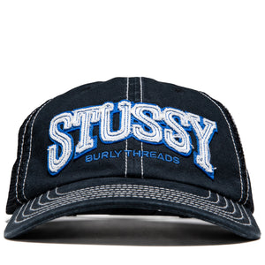 Stussy MD Burly Threads Trucker - Black