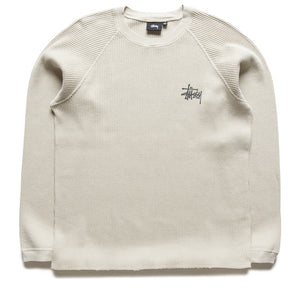 Stussy Raglan Thermal Basic Stock - Bone