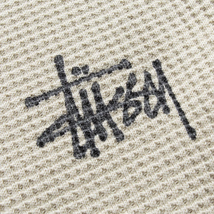 Stussy Raglan Thermal Basic Stock - Bone