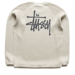 Stussy Raglan Thermal Basic Stock - Bone