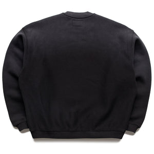 Stussy Sun Faded Oversized Crew - Black