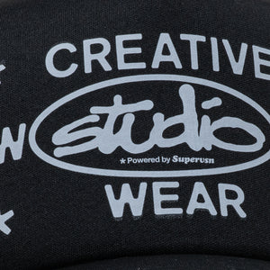 Supervsn Studio CWW Trucker Hat - Black