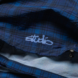 Supervsn Studio Plaid Shorts - Blue Plaid