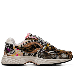 Westside Gunn x Saucony Grid Jazz 9 'Awesome God' - Multi/Ivory