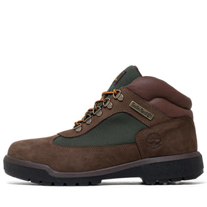Timberland Re-Engineered Waterproof Filed Boot - Dark Brown Nubuck/Green